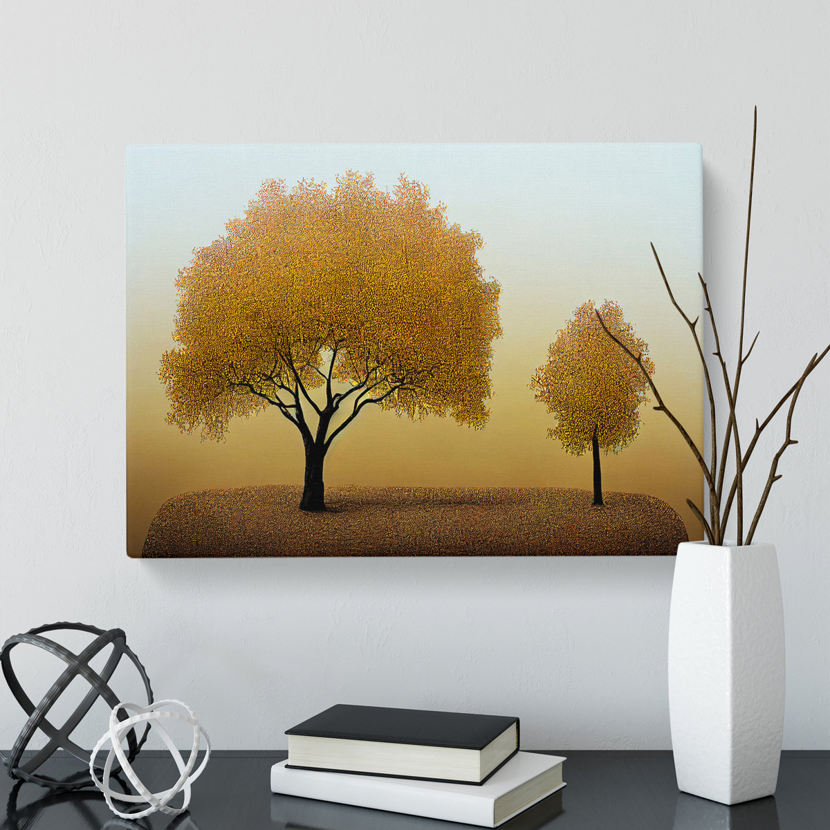 ClassicLiving Fascinating Trees - Wrapped Canvas Graphic Art | Wayfair.co.uk